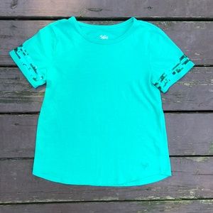 Justice Sequined Sleeve T-Shirt